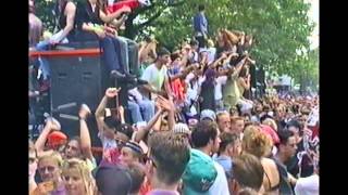 Loveparade 1993  Berlin Kurfürstendamm  45 Minutes with original sound [upl. by Eitsirhc439]