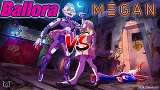 Ballora VS M3gan Rap Battle  Cartoon Beatbox Collabs [upl. by Lumbard]