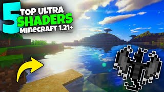 TOP 5  Ultra Shaders MCPE 121  New Realistic Shaders NO LAG [upl. by Nylakcaj]