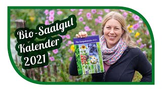 Unser Gartenkalender ist jetzt da  Biosaatgutkalender 2021 [upl. by Loesceke]