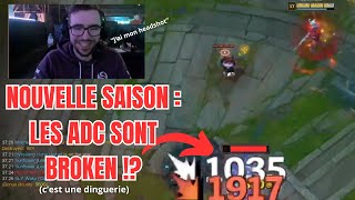 NOUVELLE SAISON  LES ADC SONT BROKEN   Best Of Lol fr 51 [upl. by Adihaj439]