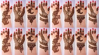 Very beautiful stylish back hand mehndi design  Easy arabic mehndi design  Mehndi design  Mehndi [upl. by Tichonn]