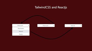 Custom Select Dropdown with Tailwind CSS amp ReactJS  StepbyStep Tutorial [upl. by Middle669]