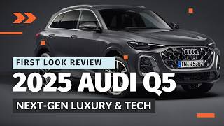 First Look Review 2025 Audi Q5 amp SQ5  New Features Specs and Interior Highlights [upl. by Ydollem]