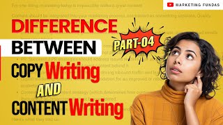 Difference Between Copywriting and Content Writing  Copywriter vs Content Writer  copywriting [upl. by Mic269]