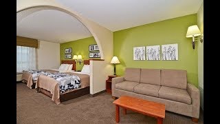 Sleep Inn and Suites San Antonio  San Antonio Hotels Texas [upl. by Aivilys]