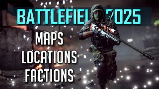 New Battlefield Details ► Locations Factions Maps and Features [upl. by Sicular]