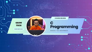 06 C Token Part 01  Grow Tech  C Language Course  By Hariom Kashyap [upl. by Ahsenre]