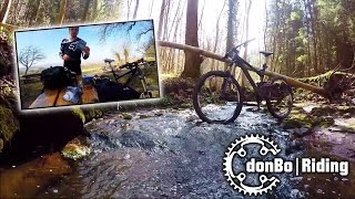 Mit dem Enduro unterwegs  Auf der Suche nach neuen Trails  Rucksackinhalt  Mountainbike VLOG 4 [upl. by Llerehs]