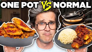 Are One Pot Meals ACTUALLY Better Taste Test [upl. by Cirtemed283]