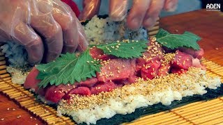 Japanese Street Food  5 iconic Street Foods in Tokyo and Osaka [upl. by Etneciv848]