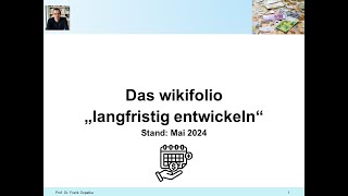 Das wikifolio quotlangfristig entwickelnquot [upl. by Inness919]