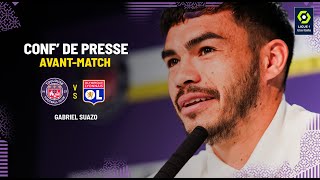 TFCOL quotUne vraie unité dans le vestiairequot la conférence de presse de Gabi Suazo avant TéFéCéLyon [upl. by Aihsekin111]