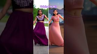 Original or AI Achacho dance ai subscribe trending [upl. by Forster647]