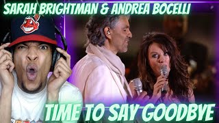 FIRST TIME HEARING  SARAH BRIGHTMAN x ANDREA BOCELLI  TIME TO SAY GOODBYE  REACTION [upl. by Cristiano]