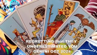 ❤️GEMINI♊quotOmgTHEY UNDERESTIMATED YOU and NOW they REGRET it BIG TIME GEMINIquot OCTOBER 2024 [upl. by Leumhs438]