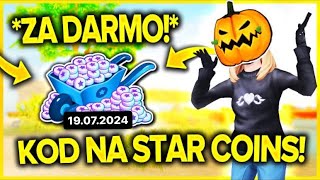 NOWY KODZIK NA DARMOWE STAR COINSY 😱 FREE STAR COINS LIPIEC 2024 🥳 [upl. by Krissy119]