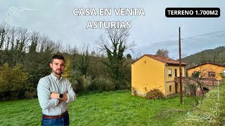 CASA EN CONCEJO DE OVIEDO ASTURIASTERRENO DE 1700M2 Y 120M2 110000€casaenventa asturias [upl. by Ahsemac537]