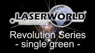 Laserworld  RS400G amp RS800G  Revolution Series single green laser [upl. by Stephie]