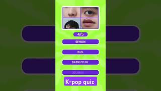 EXO IDOL QUIZ exo exol kpop quiz [upl. by Hamforrd]