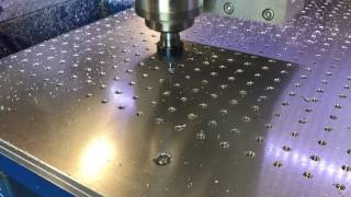 CNC router counter sink mounting bolts [upl. by Linet488]