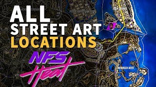 All Frontera Hills Street Art Need for Speed Heat NFS [upl. by Wellington]