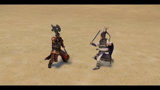 Total war Three kingdoms  Huang Zhong vs Huang Gai [upl. by Rimas]