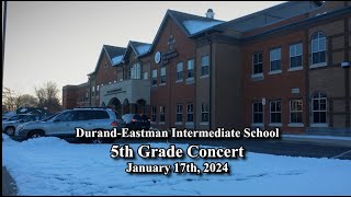 DurandEastman Fifth Grade Winter Concert [upl. by Cecile]