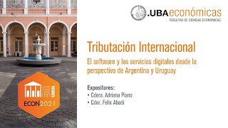 26 Tributación Internacional  Económicas UBA [upl. by Gnues]