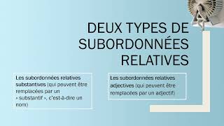 LA SUBORDONNEE RELATIVE  11 minutes pour tout comprendre [upl. by Sonitnatsnoc]