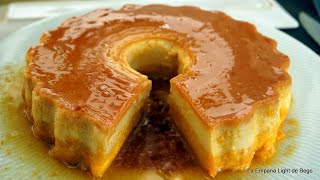 Flan de Calabaza Al Baño MariaReceta Fácil con Calabaza asada y Caramelo Casero [upl. by Assilla]