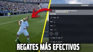 TUTORIAL  LOS REGATES MÁS EFECTIVOS Y UTILIZADOS EN FIFA [upl. by Ahsienyt]