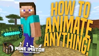 Mineimator Tutorial  How To Animate Anything  Part 10 [upl. by Nilved]