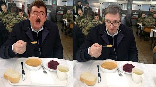 Šojić  Vučić  Kad jedeš ćuti xD [upl. by Amled]