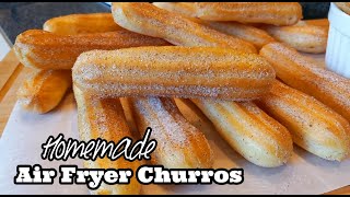 Air Fryer Churros  How to make Homemade Churros [upl. by Lena]