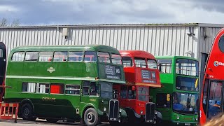 Barking Bus Garage Open Day 100th Anniversary garage londonbuses tfl [upl. by Lig]