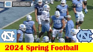 2024 North Carolina Football Spring Practice Highlights [upl. by Liba]