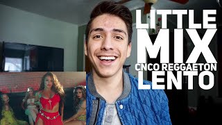 CNCO Little Mix Reggaeton LentoOfficial Music Video Reaction [upl. by Ashla415]