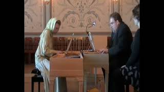 Clavichord Duo  Müthel Duetto C Major  Jan Weinhold amp Anna Maria McElwain clavichord [upl. by Bonar922]