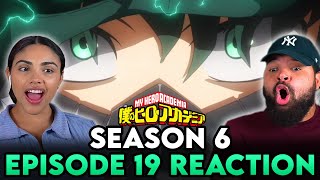 Deku vs Muscular REMATCH🔥😱 My Hero Academia Season 6 Episode 19 Reaction Mashup [upl. by Pontus553]