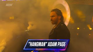 quotHangmanquot Adam Page Entrance  AEW Dynamite October 02 2024 [upl. by Lydell536]