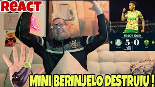 CORINTIANO REAGINDO REACT  PALMEIRAS 5X0 CUIABÁ  MINI BERINJELO DESTRUIU [upl. by Lareneg]