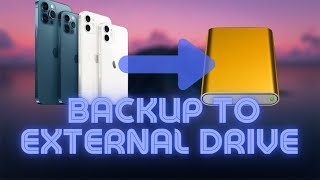 Backup amp Restore iPhone External Drive Part 1amp2 [upl. by Annayehc607]