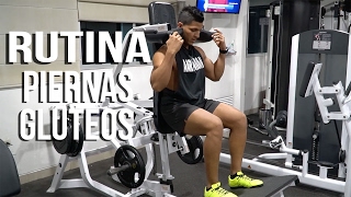 Rutina Para Piernas y Gluteos  Que Comer Despues de Entrenar [upl. by Nilam]