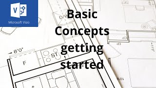 Basic concepts in Microsoft Visio getting started guide [upl. by Viradis298]