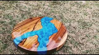 Epoxy Resin Coffee Table [upl. by Enirod]