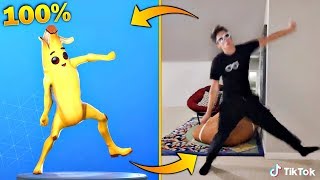 FORTNITE DANCES IN REAL LIFE THAT ARE 100 IN SYNC Original Fortnite Dances in Real Life [upl. by Ricketts]