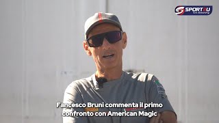 Francesco Bruni commenta il primo confronto con American Magic [upl. by Akyre]