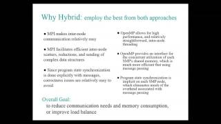 Hybrid MPI and OpenMP Parallel Programming [upl. by Marriott]