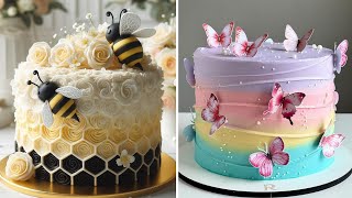 Top 100 Oddly Satisfying Cake Decorating Compilation  Awesome Cake Decorating Ideas 9 [upl. by Ydderf132]